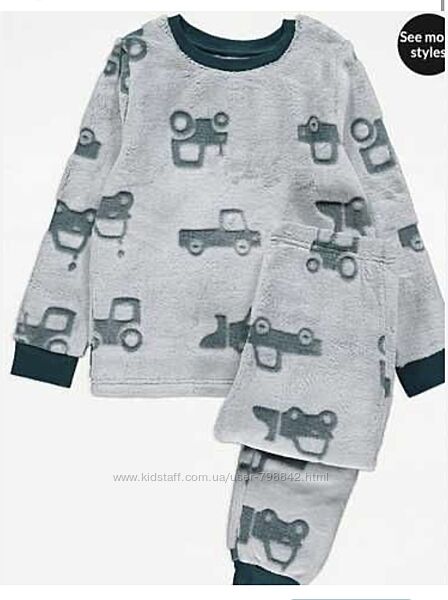 Дитяча тепла махрова піжама George