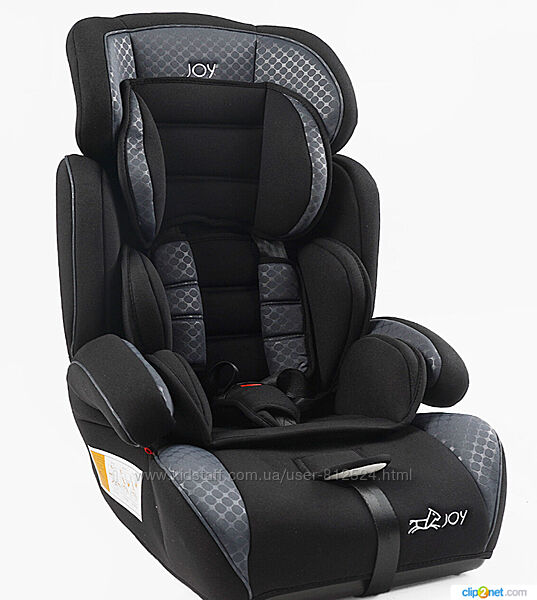 Автокрісло 4771-03 JOY універсальне, з бустером, 1/2/3 група, 9-36кг