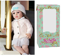 Лялька QM TK Group, висота 50 см, гумова, імітація скляних очей