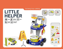 Набір для прибирання 667-68 12 пилосос на батарейках, 20 предметів, в кор