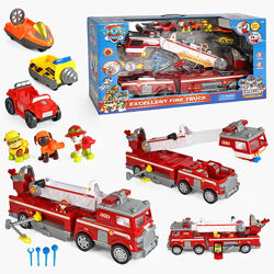 Машинка з героями 21251 Paw Patrol світло, звук, 3 фігурки, в коробці