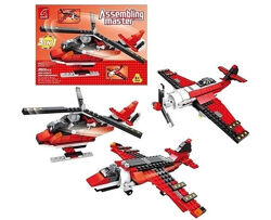 Конструктор AUSINI 25617 Assembling master, 3в1, 265 деталей, у коробці