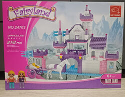 Конструктор AUSINI 24703 Fairy land Замок для принцес, 372 деталі, в коро