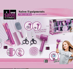 Набір перукаря YLQ 090 24/2 стайлер, звук, підсвітка, 2 щітки для волосся