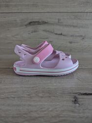 Босоножки сандалии б/у Крокс Crocs c 8 25 р 15 см на липучках