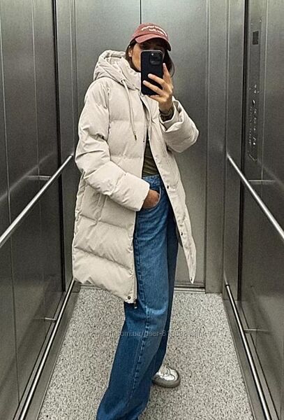 Вітронепроникний дута курточка-анорак від Zara 