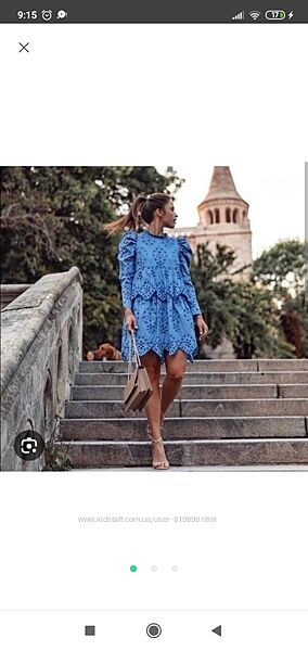 Сукня з прошви від Zara 