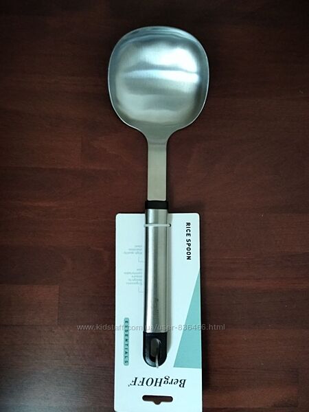 Кухонні інструменти BergHoff шумівка ложка для рису ложка для пасти Бельгія