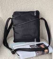 Мужская кожаная сумка Hill Burry 3374. Германия. Шкіряна сумка