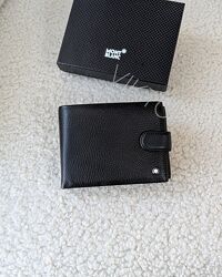 Кожаное мужское портмоне Mont Blanc 2792. Шкіряний гаманець