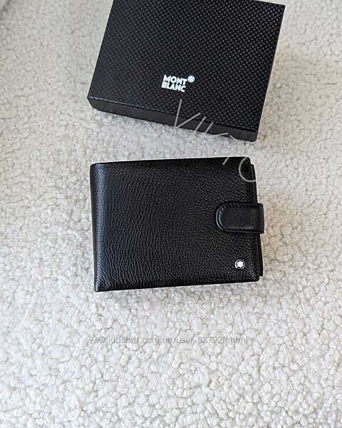 Кожаное мужское портмоне Mont Blanc 2792. Шкіряний гаманець