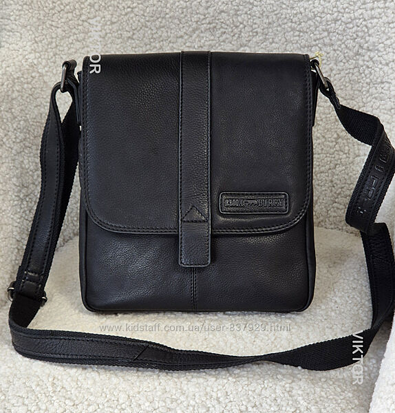 Мужская кожаная сумка Hill Burry 3095. Германия. Шкіряна сумка