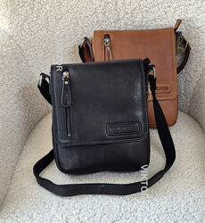 Мужская кожаная сумка Hill Burry 3069 S. Германия. Шкіряна сумка