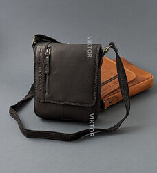 Мужская кожаная сумка Hill Burry 6154. Германия. Шкіряна сумка