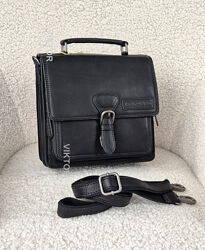 Мужская кожаная сумка Hill Burry 4004. Германия. Шкіряна сумка.