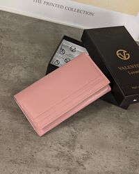Кожаный женский кошелек Valentini Luxury. Италия.