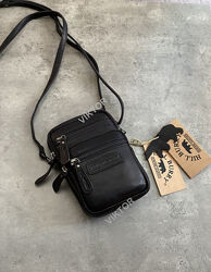 Маленькая кожаная сумка Hill Burry 3192. Германия. Шкіряна сумка