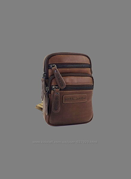 Маленькая кожаная сумка Hill Burry 3192. Германия. Шкіряна сумка