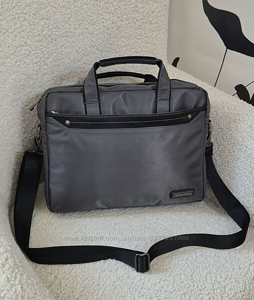 Sale. Сумка Numanni 3027, компактная, формат А4. Серая.