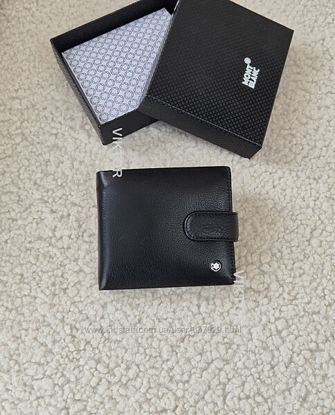 Кожаное мужское портмоне Mont Blanc 2796.