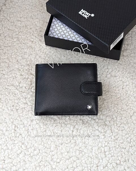 Кожаное мужское портмоне Mont Blanc 2795.  Шкіряний гаманець