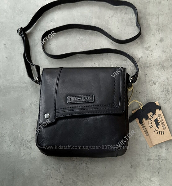 Мужская кожаная сумка Hill Burry 3336. Германия. Шкіряна сумка
