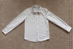 Белая рубашка сорочка H&M на 8-10 лет, 134 по бирке