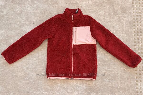 Новая куртка кофта меховушка на 12-14 років, 158-164 по бірці