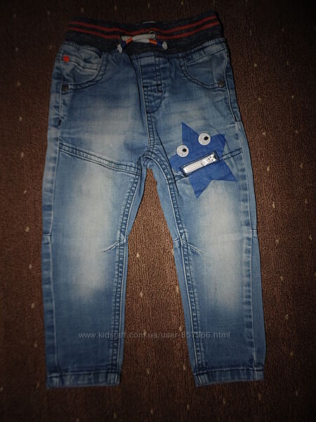 Джинсы Next 12-18 мес.