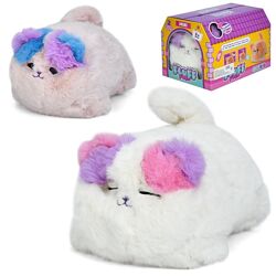 Іграшка Котик спить, махає хвостиком, кліпає, мурчить, на батарейках