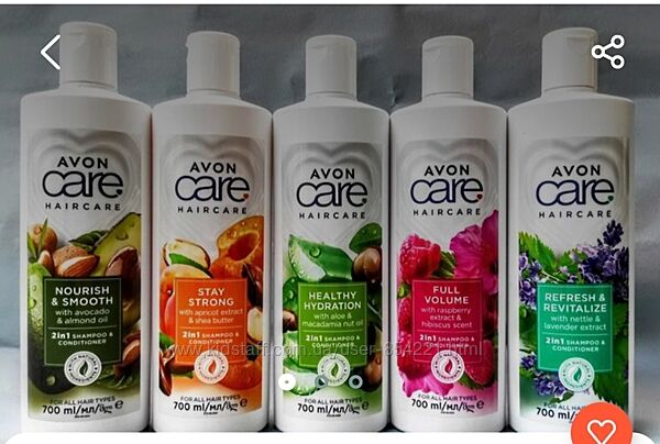 Шампунь-кондиціонер для волосся в асотрименті 2-в-1 Avon, 700 мл