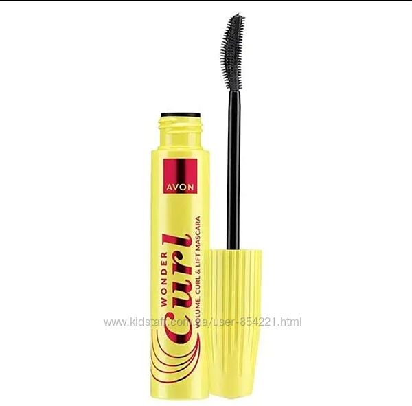Туш для вій Магічний вигин AVON  10 ml чорна