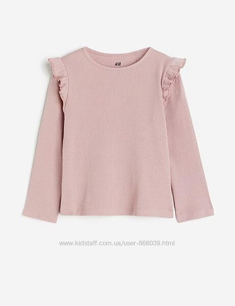 Реглан в рубчик h&m 6-8