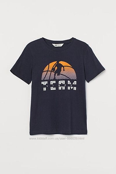 Футболка h&m 8-10,12-14