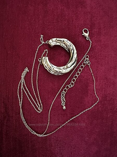 Американська біжутерія, підвіс під золото, 80см