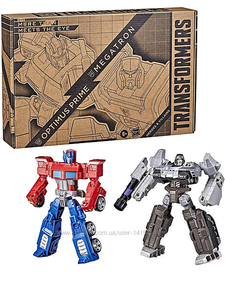 Набір Трансформери Optimus Prime і Megatron / Bumblebee і Starscream 
