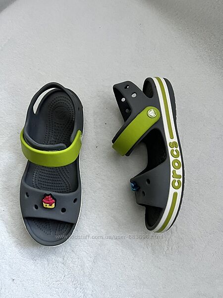 Сандали фирмы Crocs размер J1 наш 31 по внутреннему канту 20,5 см.