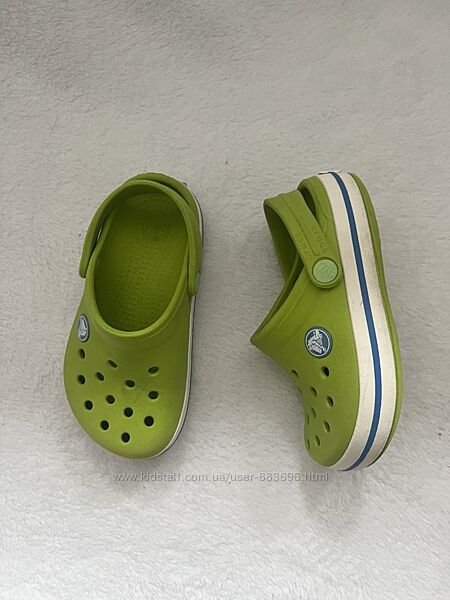Крокси фірми crocs розмір C8-9 наш 25 по устілці 15,5-16 см