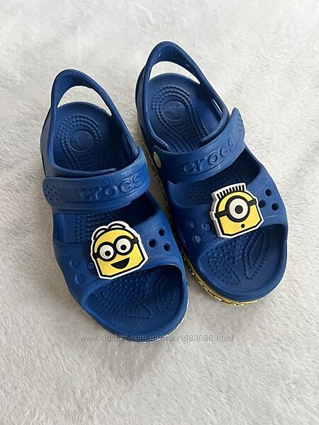 Сандали фирмы Crocs размер C12 наш 28-29 по стельке 19 см. 