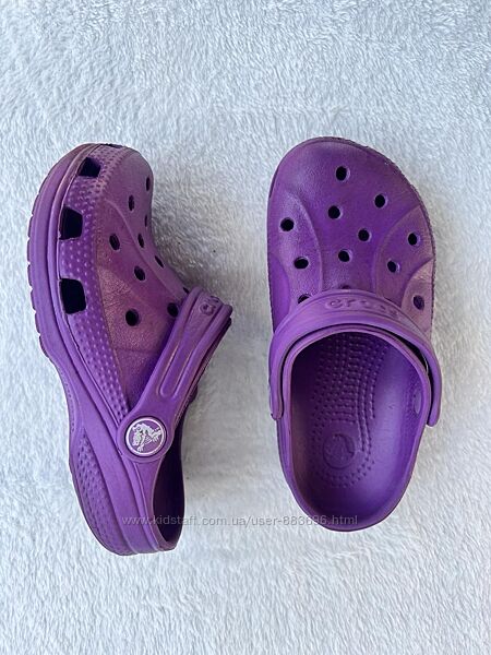 Крокси фірми Crocs розмір C 10-11 за устілкою 17,5-18 см.