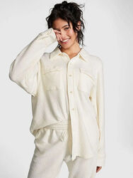 Флісова сорочка Reverse Fleece Shacket Victoria&acutes Secret
