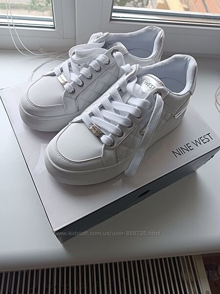 Жіночі кросівки снікерси Nine West Cafee sneakers
