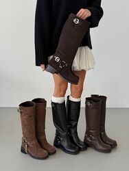 Жіночі зимові чоботи чопери 36-41