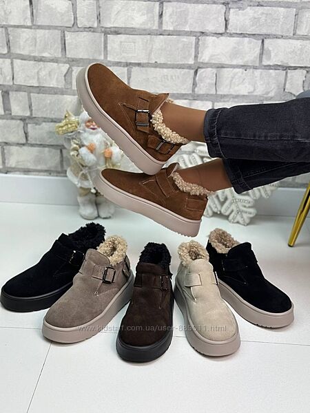 Уггі черевики зимові жіночі з хутром 36-41
