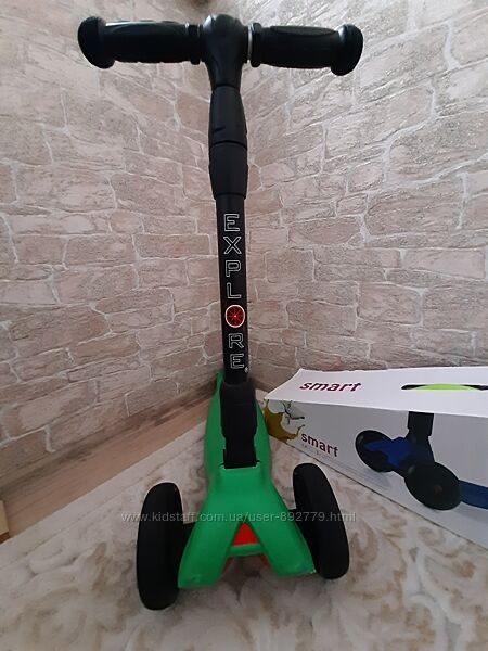 Самокат триколісний Smart