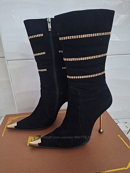 Замшеві ботильйони Mativi