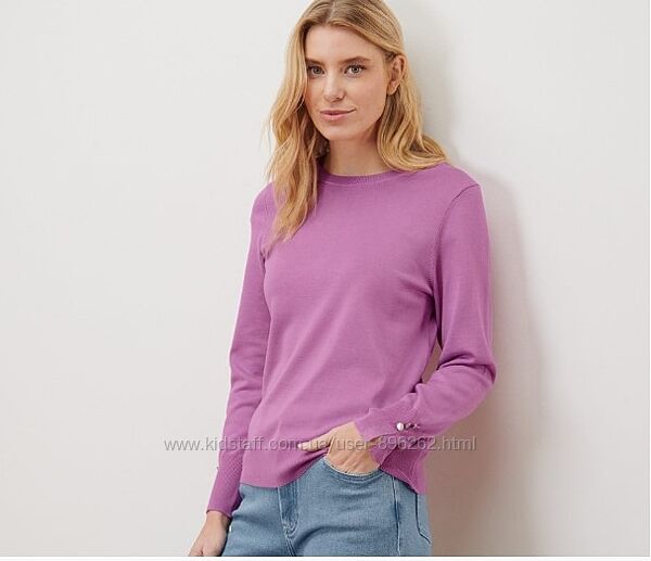 Стильний зручний жіночий светр, пуловер легкої в´язки від tcm tchibo Чібо, L