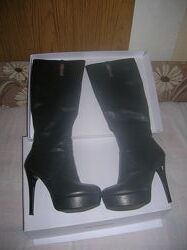 Сапоги жен. ANTONIO BIAGGI р.38 ст. 24 натуральная кожа Италия