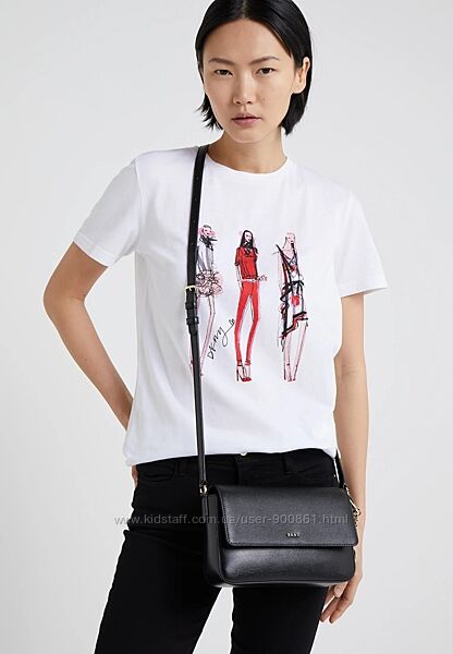 Сумка шкіряна DKNY Bryant Flap crossbody R12EL467 оригінал. 2500 відгуків