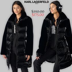 karl lagerfeld Карл Лагерфельд куртка зима пух М